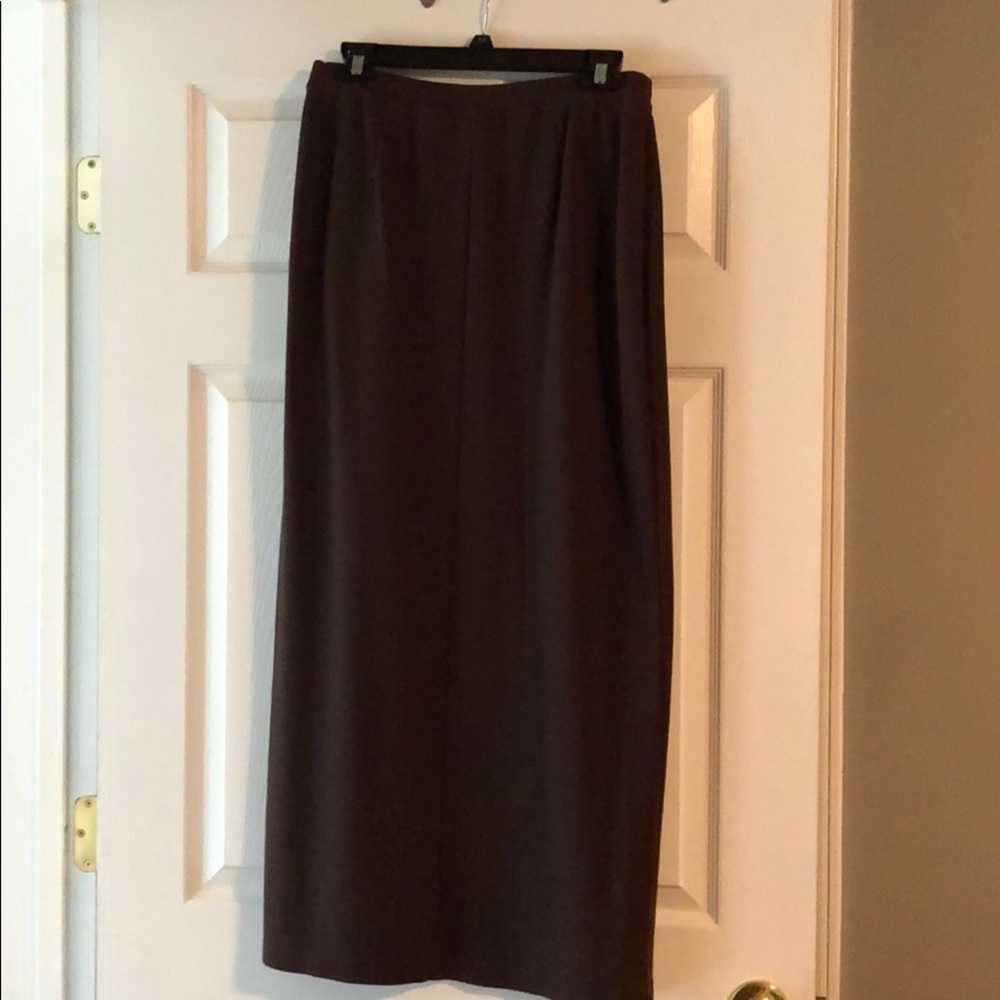 Long Brown Skirt